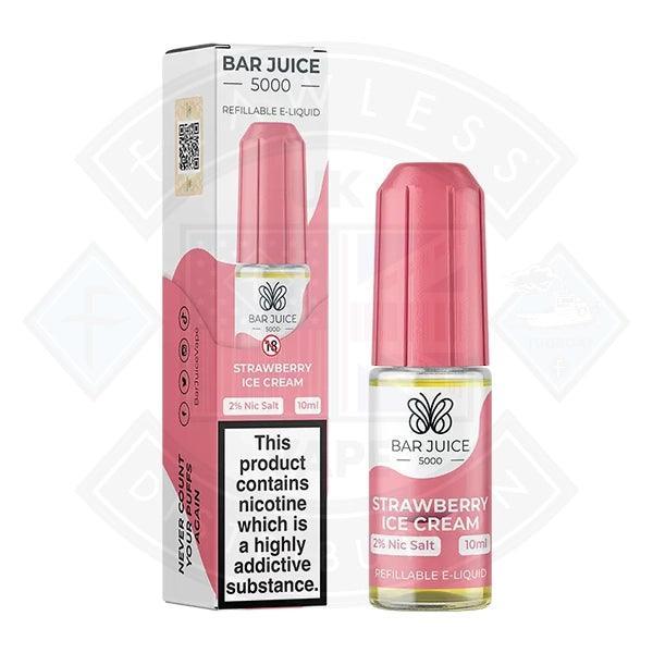 Bar Juice 5000 Nic Salt Strawberry Ice Cream 10ml