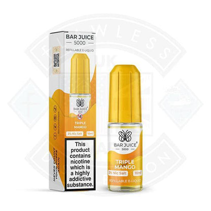 Bar Juice 5000 Nic Salt Triple Mango 10ml - 10mg - Flawless Vape Shop