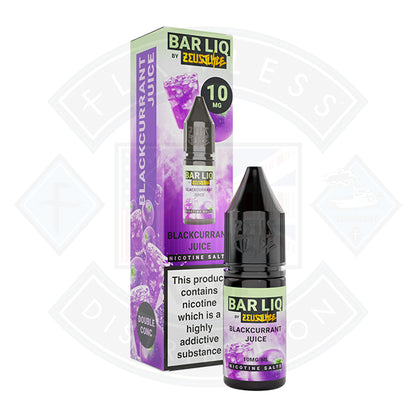 Zeus Juice Barliq Salt Blackcurrant Juice 10ml - 5mg - Flawless Vape Shop