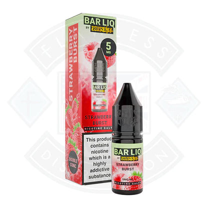 Zeus Juice Barliq Salt Strawberry Burst 10ml - 20mg - Flawless Vape Shop