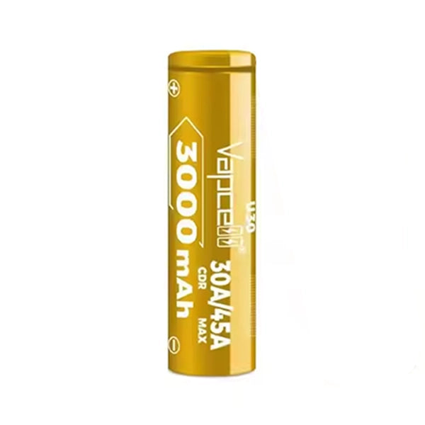 Vapcell U30 18650 3000mAh 30A/45A Battery - Flawless Vape Shop