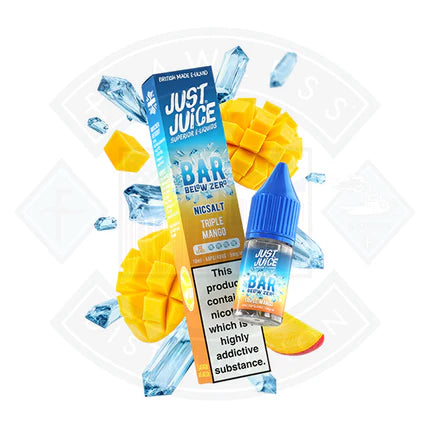 Just Juice BAR Below Zero Nic Salt Triple Mango 10ml