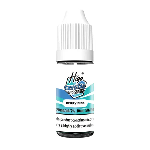 Higo Crystal Nic Salt 10ml Berry Fizz - 10mg - Flawless Vape Shop