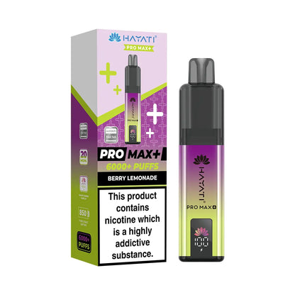 Hayati Pro Max 6000 Plus Prefilled Pod Kit - Blue Razz Lemonade - Flawless Vape Shop
