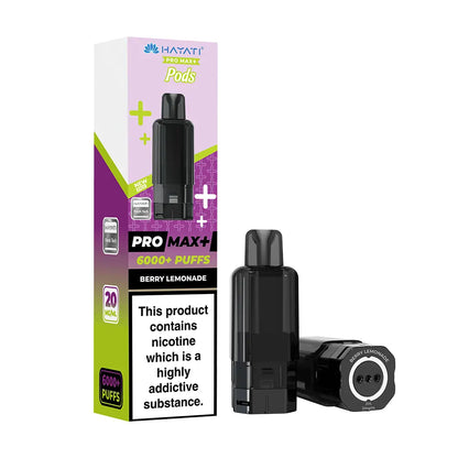 Hayati Pro Max 6000 Plus Puffs Pods - Blackberry Raspberry - Flawless Vape Shop