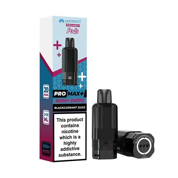 Hayati Pro Max 6000 Plus Puffs Pods - Blackberry Raspberry - Flawless Vape Shop