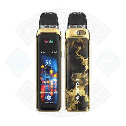 Uwell Caliburn G5 Pro Vape Kit - Black Gold - Flawless Vape Shop