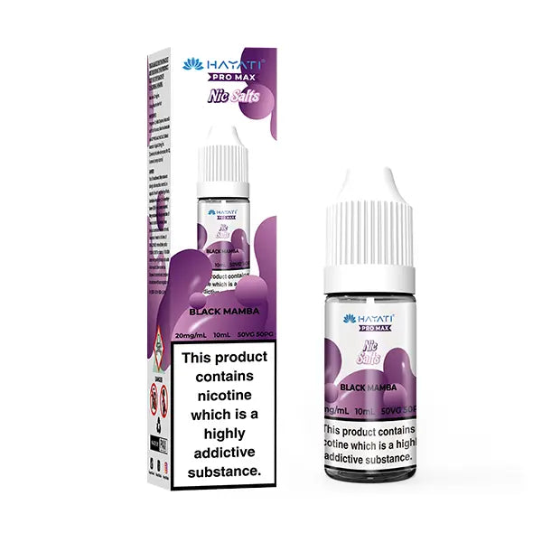 Hayati Pro Max Black Mamba Nic Salt 10ml - 20mg - Flawless Vape Shop