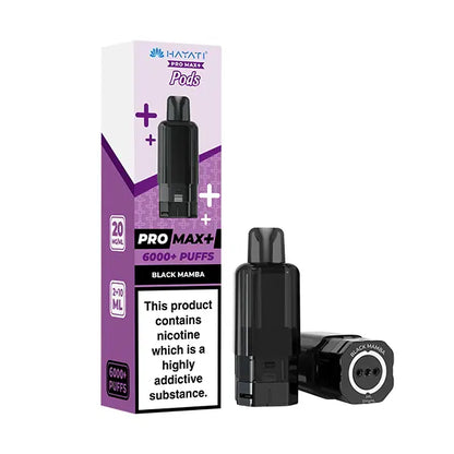 Hayati Pro Max 6000 Plus Puffs Pods - Blackberry Raspberry - Flawless Vape Shop