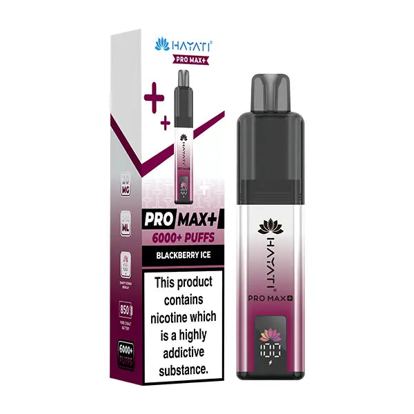 Hayati Pro Max 6000 Plus Prefilled Pod Kit - Banana Ice - Flawless Vape Shop