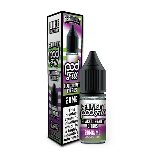 Doozy Vape Seriously Pod Fill Salt 10ml Blackcurrant Citrus