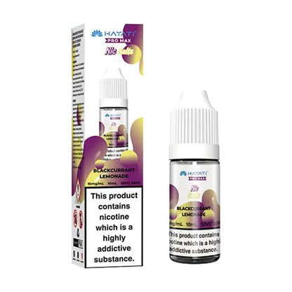 Hayati Pro Max Blackcurrant Lemonade Nic Salt 10ml - 10mg - Flawless Vape Shop