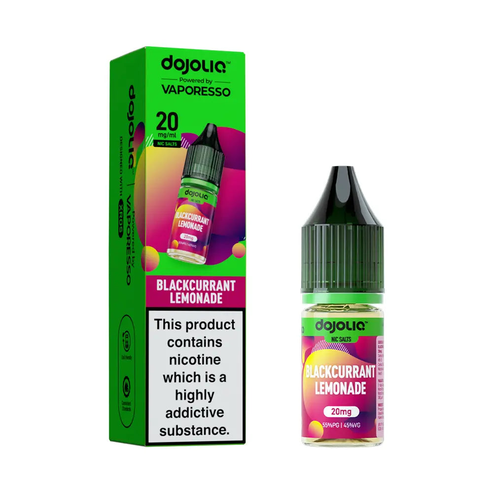 Vaporesso DojoLIQ Nic Salt 10ml Blackcurrant Lemonade