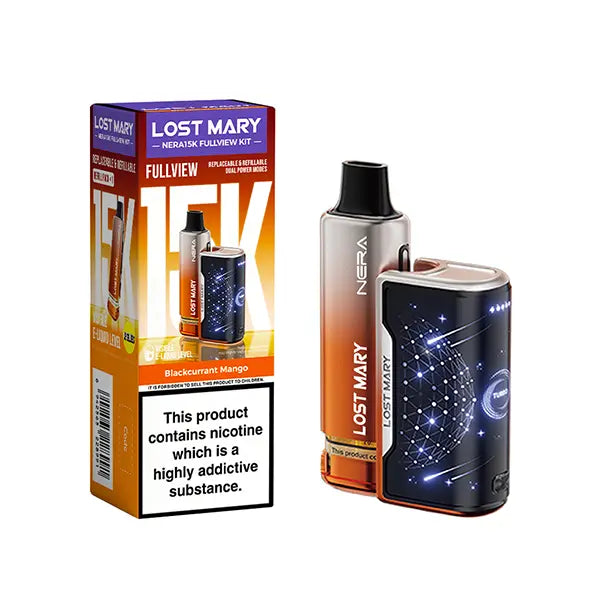 Lost Mary Nera15K Fullview Prefilled Vape Kit