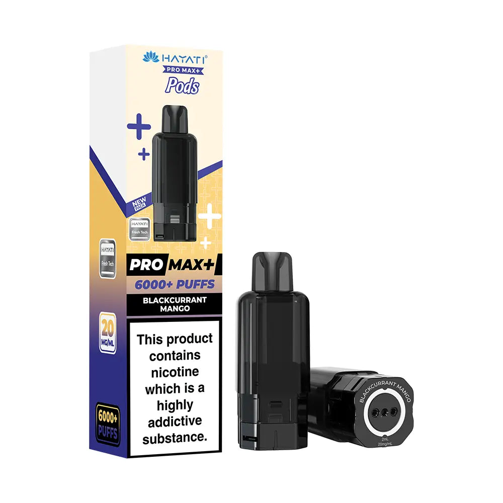 Hayati Pro Max 6000 Plus Puffs Pods