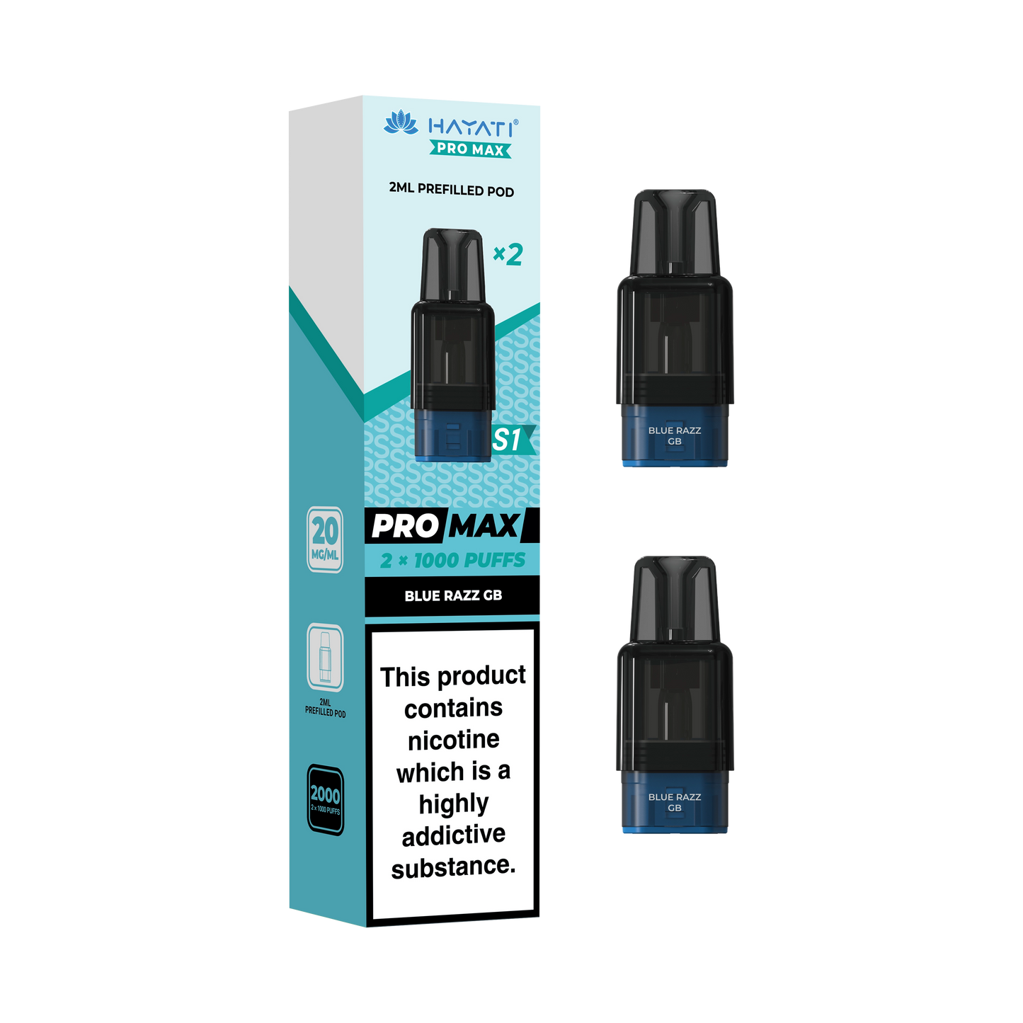 Hayati Pro Max S1 Prefilled Pod