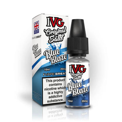 IVG Original Nic Salts 10ml Blue Blaze - 10mg - Flawless Vape Shop