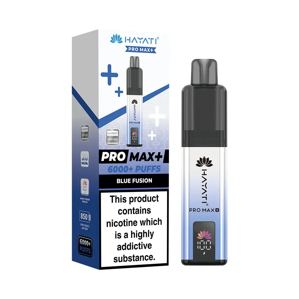 Hayati Pro Max 6000 Plus Prefilled Pod Kit - Blue Razz Lemonade - Flawless Vape Shop