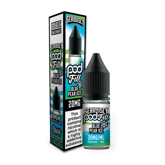 Doozy Vape Seriously Pod Fill Salt 10ml Blue Pear Ice