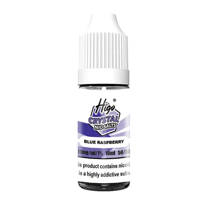Higo Crystal Nic Salt 10ml Blue Raspberry - 10mg - Flawless Vape Shop