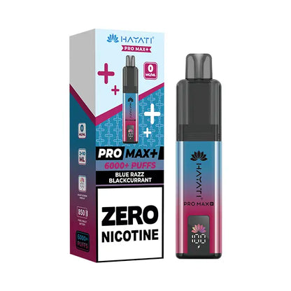 Hayati Pro Max 6000+ Pod Kit ZERO NICOTINE - Banana Ice - Flawless Vape Shop