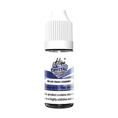 Higo Crystal Nic Salt 10ml Blue Razz Cherry - 10mg - Flawless Vape Shop