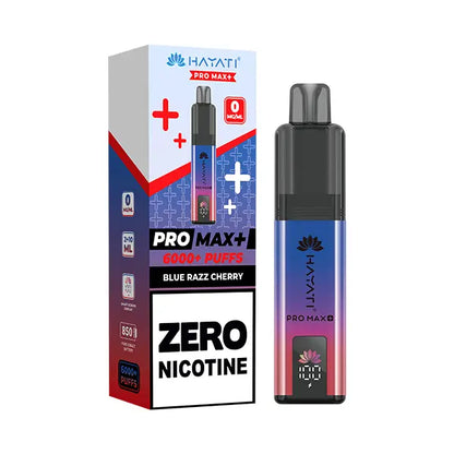 Hayati Pro Max 6000+ Pod Kit ZERO NICOTINE - Banana Ice - Flawless Vape Shop