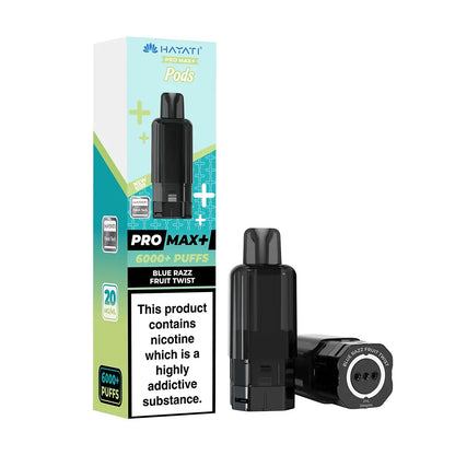 Hayati Pro Max 6000 Plus Puffs Pods - Blackberry Raspberry - Flawless Vape Shop