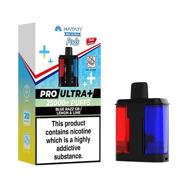 Hayati Pro Ultra Plus 25000 Pods - Blue Razz Cherry - Flawless Vape Shop