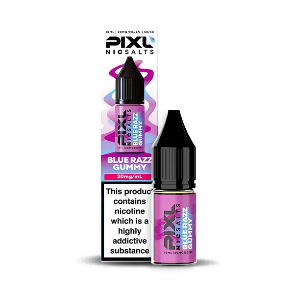 PIXL Salt 10ml Blue Razz Gummy - 20mg - Flawless Vape Shop