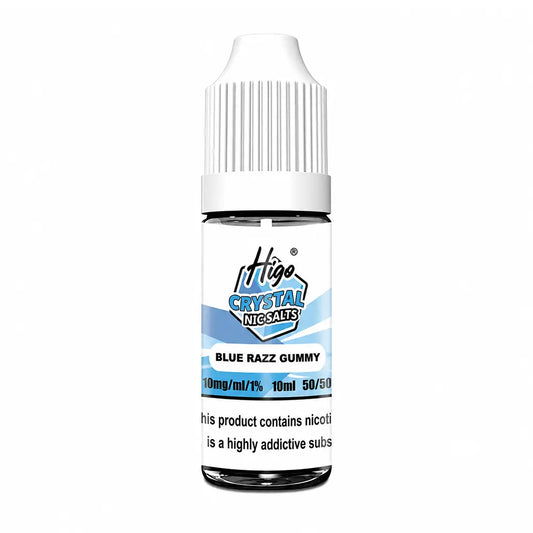 Higo Crystal Nic Salt 10ml Blue Razz Gummy
