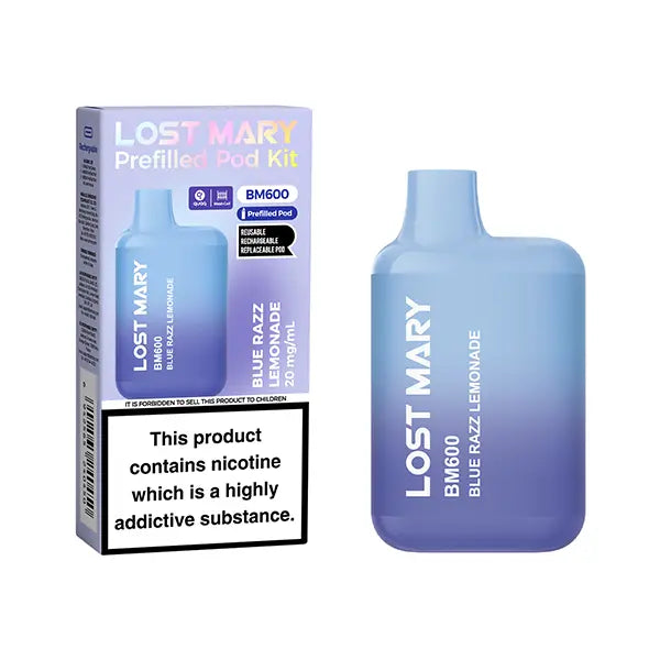 Lost Mary BM600 Prefilled Pod Kit - Pink Lemonade - Flawless Vape Shop