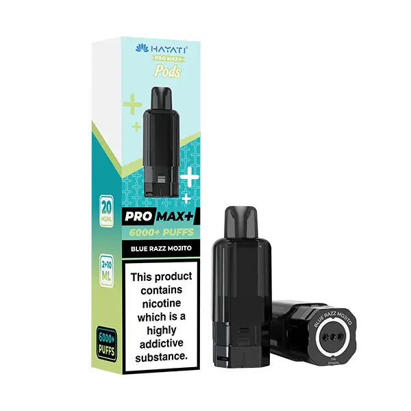Hayati Pro Max 6000 Plus Puffs Pods - Blackberry Raspberry - Flawless Vape Shop