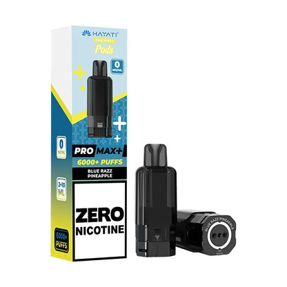 Hayati Pro Max 6000 + Prefilled Pod ZERO NICOTINE - Banana Ice - Flawless Vape Shop