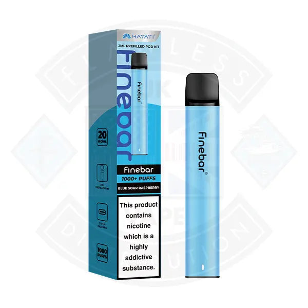 Hayati Finebar Prefilled Vape Kit - Banana Ice - Flawless Vape Shop