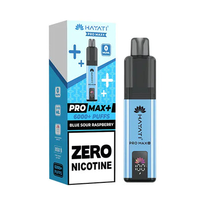 Hayati Pro Max 6000+ Pod Kit ZERO NICOTINE - Banana Ice - Flawless Vape Shop