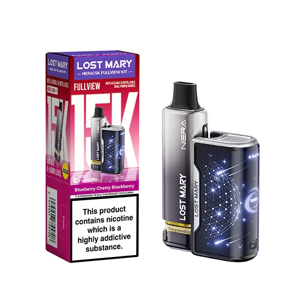 Lost Mary Nera15K Fullview Prefilled Vape Kit