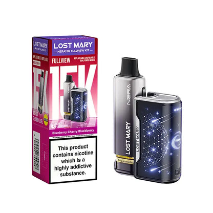 Lost Mary Nera15K Fullview Prefilled Vape Kit - Banana Ice - Flawless Vape Shop