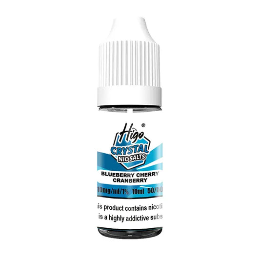 Higo Crystal Nic Salt 10ml Blueberry Cherry Cranberry