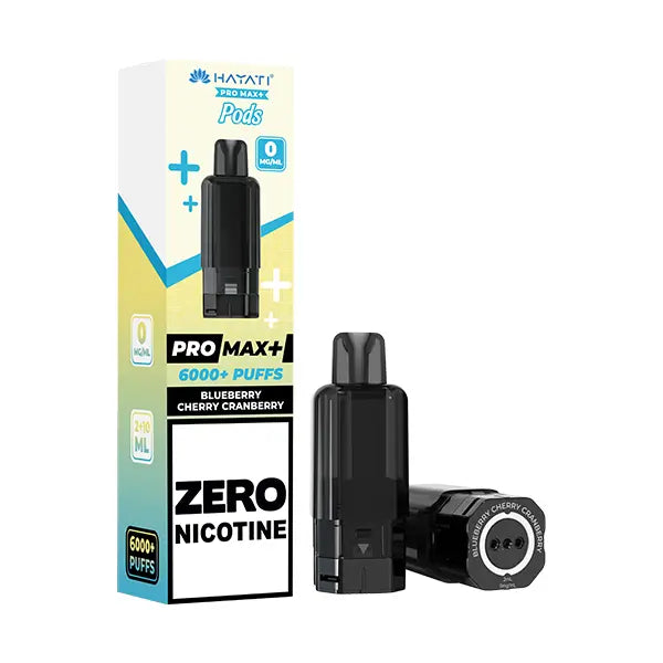 Hayati Pro Max 6000 + Prefilled Pod ZERO NICOTINE - Banana Ice - Flawless Vape Shop