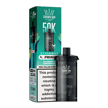 Al Fakher 50K Hypermax Prime Prefilled Pod - Gum Mint - Flawless Vape Shop
