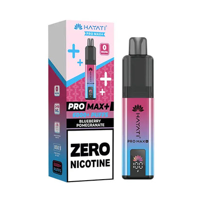 Hayati Pro Max 6000+ Pod Kit ZERO NICOTINE - Banana Ice - Flawless Vape Shop