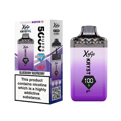 XYGO 5000 Krystal Prefilled Vape Kit - Lemon & Lime - Flawless Vape Shop