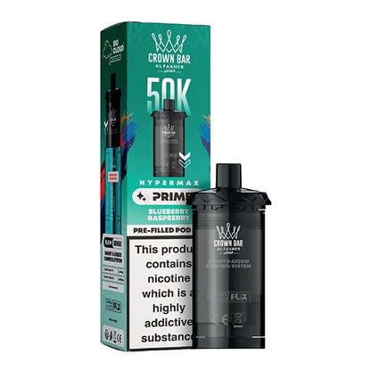 Al Fakher 50K Hypermax Prime Prefilled Pod - Gum Mint - Flawless Vape Shop