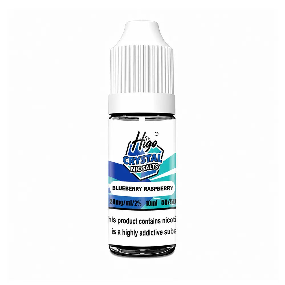 Higo Crystal Nic Salt 10ml Blueberry Raspberry - 10mg - Flawless Vape Shop