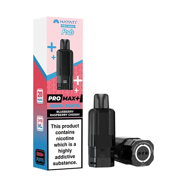 Hayati Pro Max 6000 Plus Puffs Pods - Blackberry Raspberry - Flawless Vape Shop