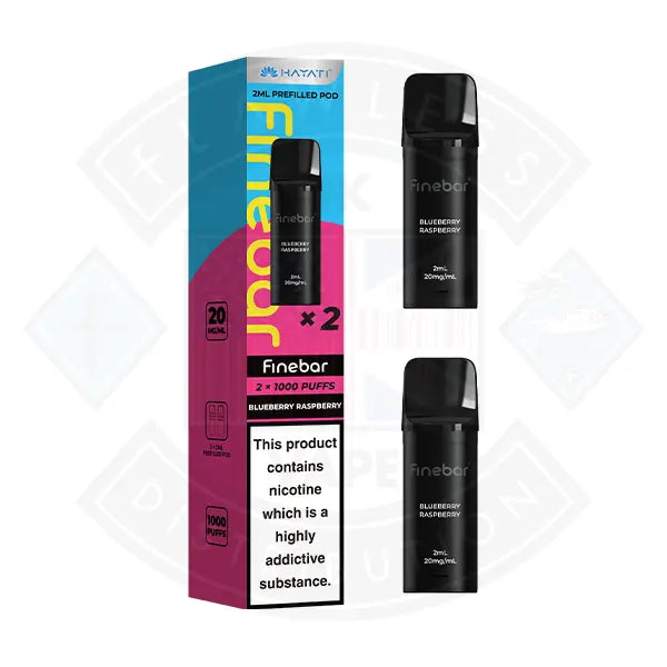 Hayati Finebar Prefilled Pods - Banana Ice - Flawless Vape Shop