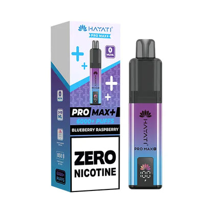 Hayati Pro Max 6000+ Pod Kit ZERO NICOTINE - Banana Ice - Flawless Vape Shop