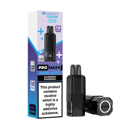 Hayati Pro Max 6000+ Pods 10mg - Strawberry Raspberry Ice - Flawless Vape Shop