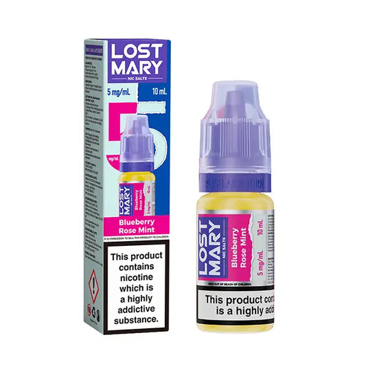 LOST MARY Blueberry Rose Mint Nic Salts E-Liquid 10ml
